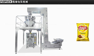 薯片包裝機(jī)視頻，佛山攬德包裝機(jī)廠(chǎng)家